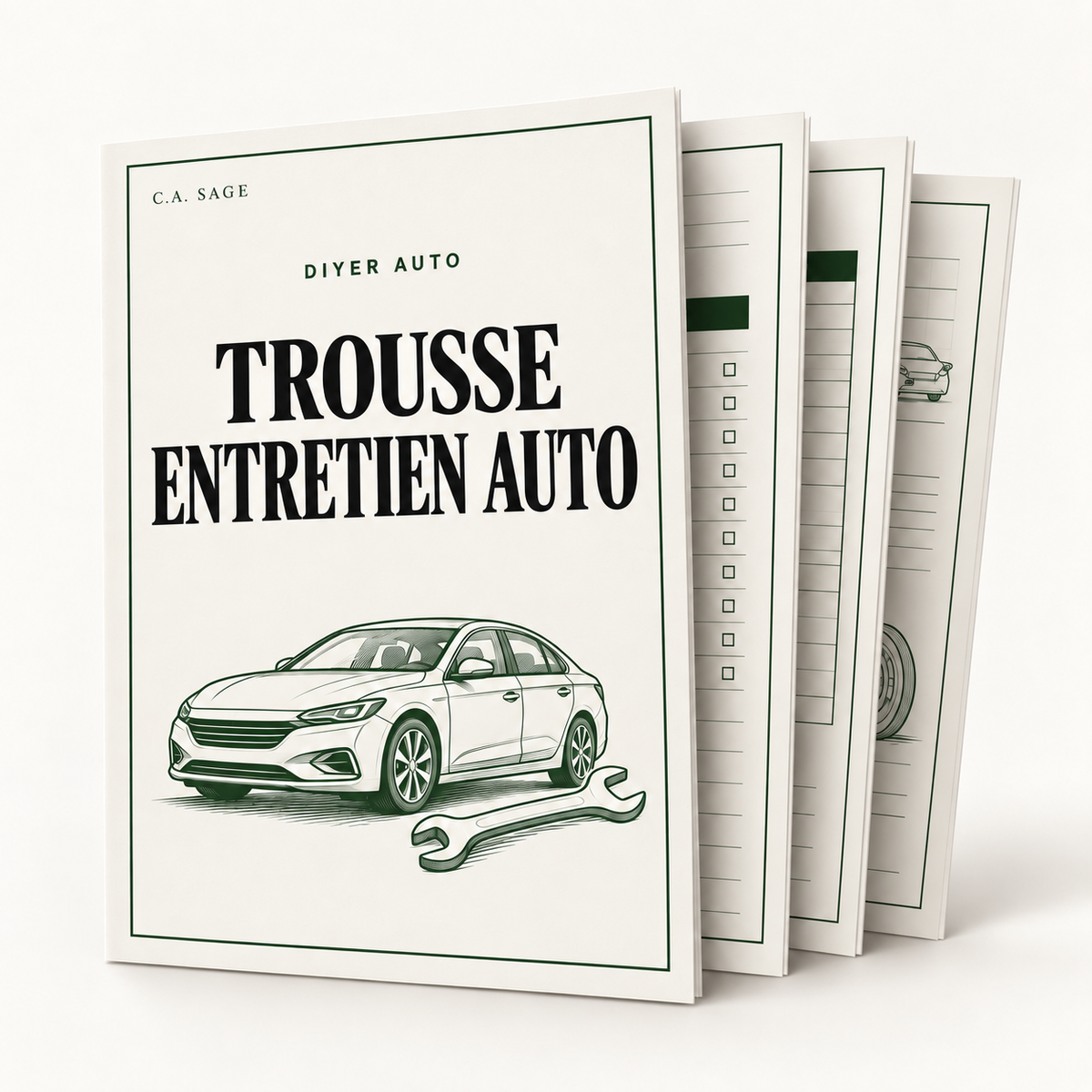 Trousse Entretien et soins auto — DIYER Auto