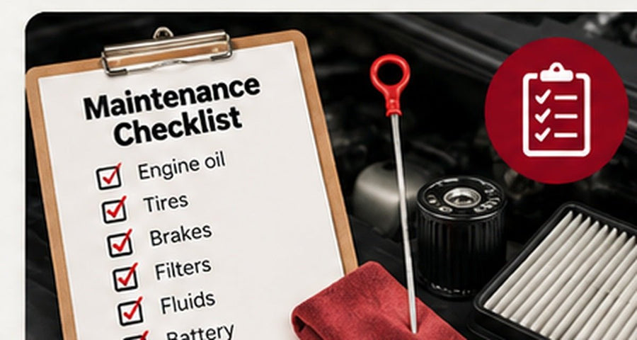 Car maintenance checklist for beginners — C.A. Sage
