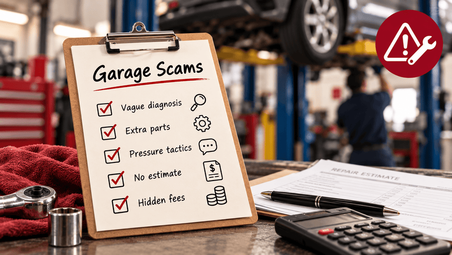 Garage repair estimate red flags checklist — C.A. Sage DIYER Auto