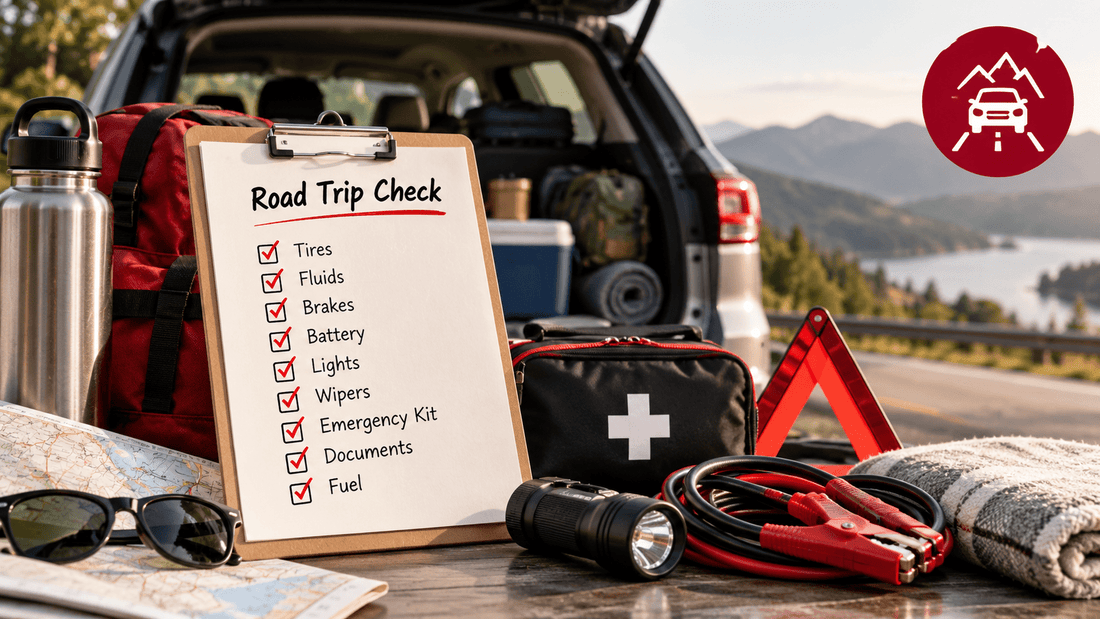 Road trip car checklist and emergency preparation — C.A. Sage DIYER Auto