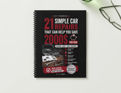 Spiral Notebook - DIYER Car Guide Auto DIYER
