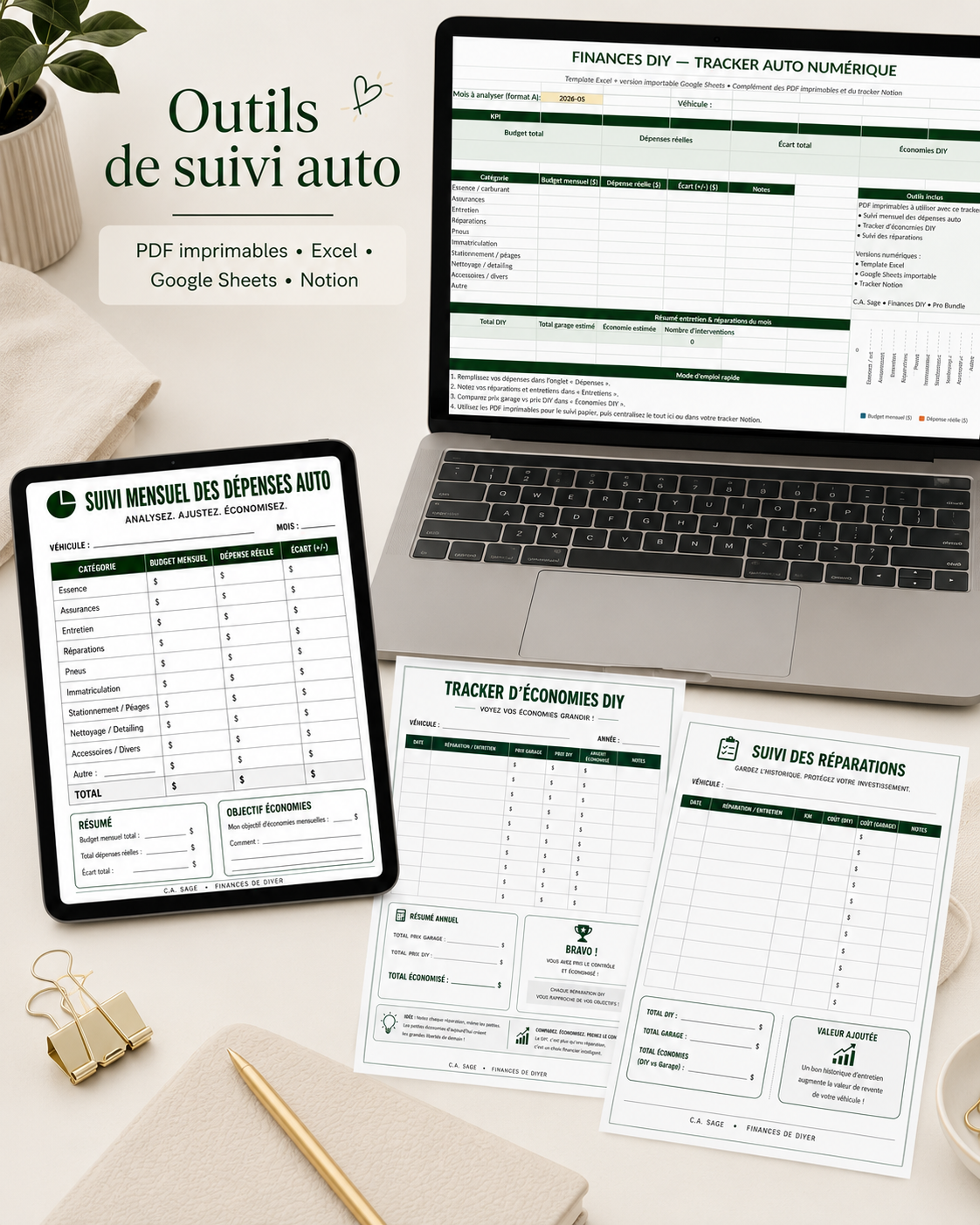 Guide Auto DIYER - Pack Complet