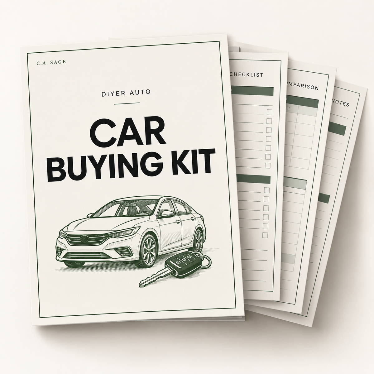 Car Buying Kit — DIYER Auto